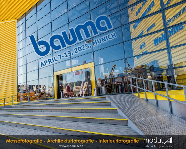 Fotograf & Messefotograf in München zur bauma 2025