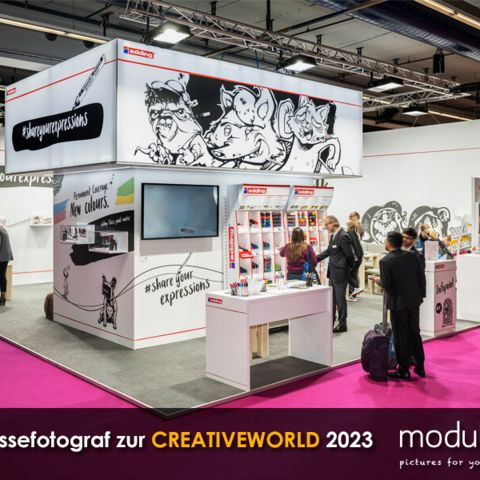 Messefotograf & Architekturfotograf zur Messe Creativeworld in Frankfurt am Main