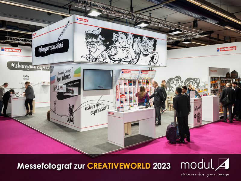 Messefotograf in Frankfurt am Main zur Messe Creativesworld