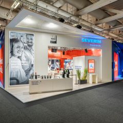 Messestandaufnahme des SEVERINMessestandes von der Messe IFA in Berlin