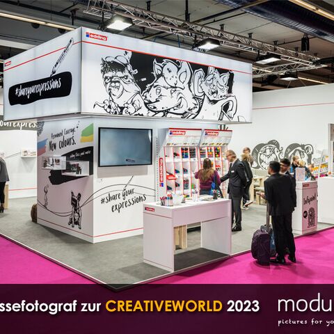 Messefotograf & Architekturfotograf zur Messe Creativeworld in Frankfurt am Main
