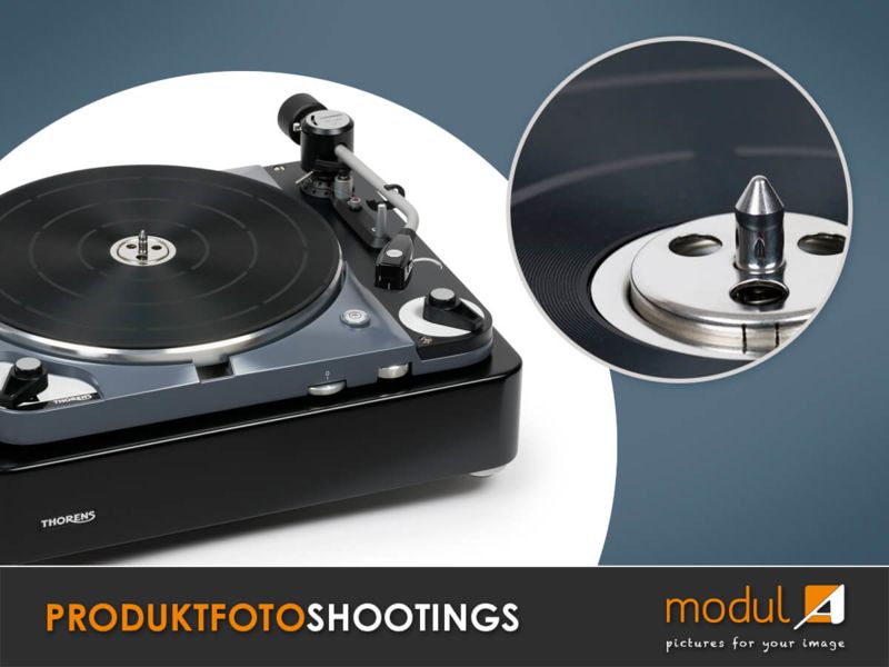 Fotostudio für ansprechende Produktaufnahme