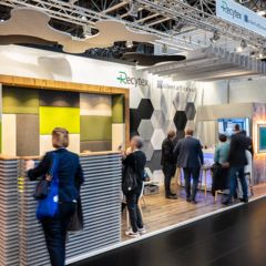 Messe-Fotoreportage vom Messefotografen Stefan Röhler am RECYTEX Messestand auf EUROSHOP in Düsseldorf