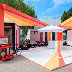 Messestandaufnahme des LENOVO Messestandes von der Messe IFA in Berlin