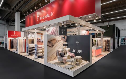 Messefotograf in Frankfurt zur HEIMTEXTIL für BIEDERLACK